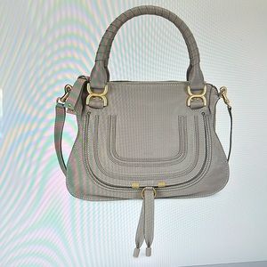 Chloe Medium Marci Leather Satchel